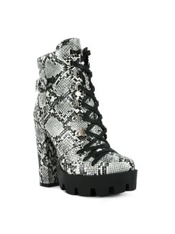 London Rag - Animal Printed Black Boots