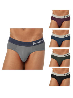 FREECULTR - Mens Underwear Anti Chaffing Sweat-proof Micromodal Briefs (Pack of 5)