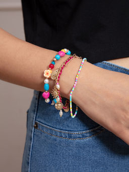 Twenty Dresses by Nykaa Fashion - Pride My Style Charms Bracelets