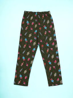 KiddoPanti - Boys Single Pocket Cotton All-Over Ice Cream Print Pyjama
