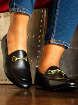 Heel Your Sole - Koi Black Loafers
