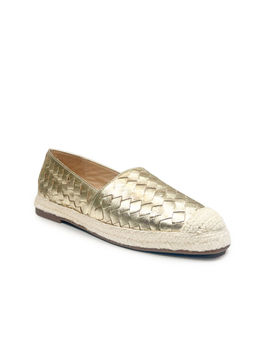 Heel Your Sole - Neo Gold Flat Loafers