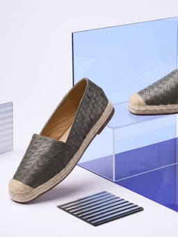 Heel Your Sole - Neo Grey Flat Loafers