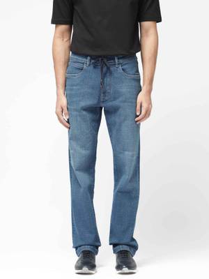 Buy Rare Rabbit Blue Solid Regular Fit Jeans (28) Online