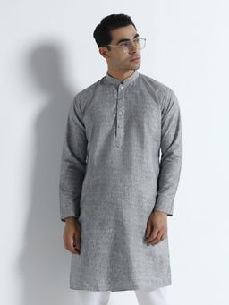 TAHVO - Mens Grey Kurta