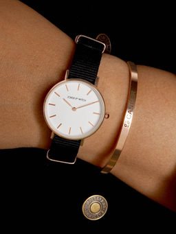 Joker and Witch - Joker & Witch Paris Cancer Watch Bracelet Stack For Women (Set 0f 2)