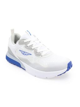 Red Tape - Men Textured White and Blue Athleisure Running Shoes