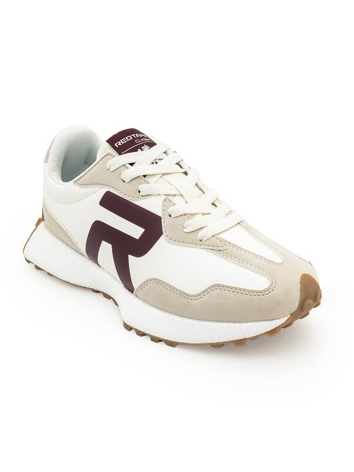 Buy Red Tape Women Colorblocked Maroon Lifestyle Sneakers (UK