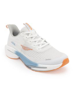 Red Tape - Etpu Men Textured White and Blue Athleisure Walking Shoes