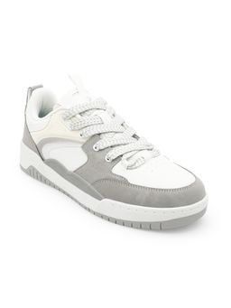 Red Tape - Men Colorblocked White and Grey Lifestyle Sneakers