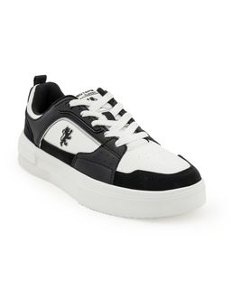 Red Tape - Men Colorblocked Black and White Lifestyle Sneakers