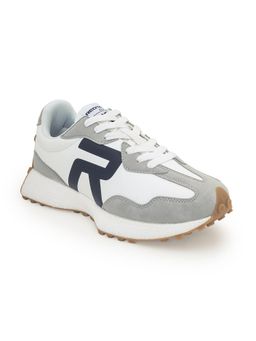 Red Tape - Women Colorblocked White and Grey Lifestyle Sneakers