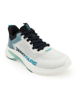 Red Tape - Men Textured White and Blue Running Shoes