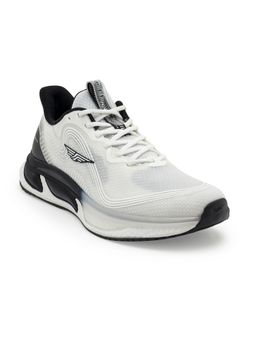 Red Tape - Men Textured White & Black Running Shoes