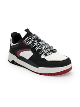 Red Tape - Men's Colorblocked Black Sneakers