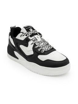Red Tape - Men Colorblocked White and Black Lifestyle Sneakers