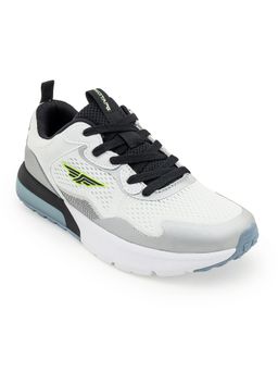 Red Tape - Men Textured White & Grey Running Shoes