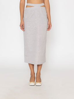 Contemponari - Prairie Winds Skirt - Grey