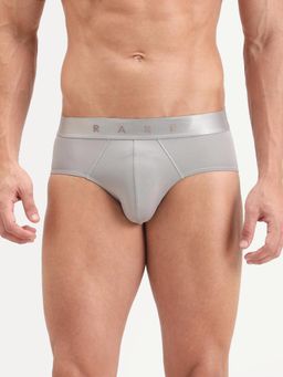 Rare Rabbit - Grey Ultra-Soft Nylon Stretch Brief