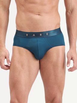 Rare Rabbit - Teal Ultra-Soft Nylon Stretch Brief