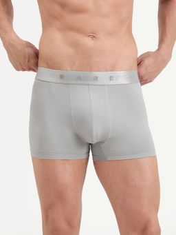 Rare Rabbit - Grey Soft Nylon Stretch Trunks