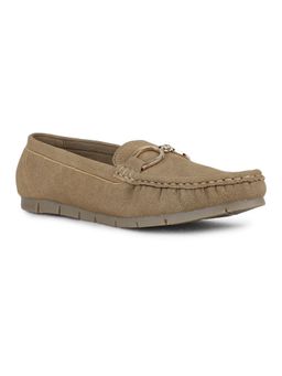 Inc.5 - Women Green Party Solid Round Toe Loafers