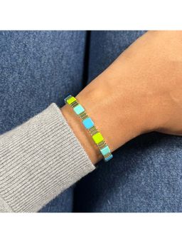 Confetty Co - Multi-Color Groovy Enamel Bracelet