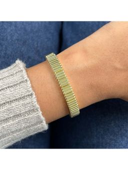 Confetty Co - Gold Groovy Enamel Bracelet