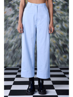 Genes Lecoanet Hemant - Cotton Twill Trouser- Light Blue