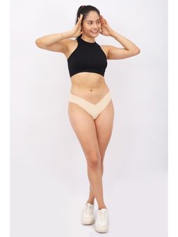 BASIQ. - Seamless Brief Underwear Nude Mid Waist
