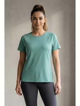 Zivame - Zelocity Quick Dry Relaxed Top - Malachite Green