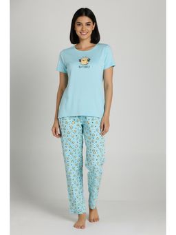 Zivame - Knit Cotton Nightsuit - Atomizer