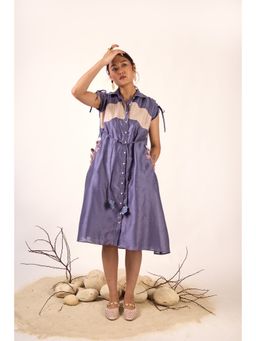 AN'ERA BY ASMITA VERMA - Blue Livia Dress