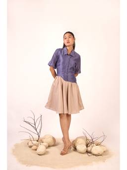 AN'ERA BY ASMITA VERMA - Blue Oria Dress