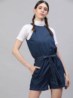 STREET 9 - Blue Denim Play Suit