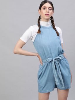 STREET 9 - Blue Denim Play Suit