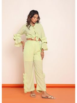 Loveprasha - Co Ord Set With Ruffle Detailed