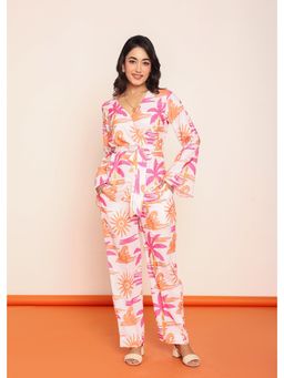 Loveprasha - Printed Wrap Around Co Ord Set