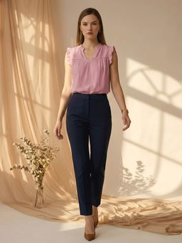 MISH - Pink Pink Lace Detail Top