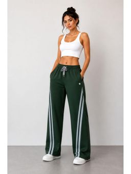 Femea - Women's Wide Leg Pant With Contrast Panel Detail