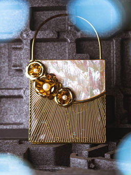 NR by Nidhi Rathi - Embellished Black Clutch