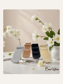 CrossKulture - Solid Transparent Socks (Pack of 4)