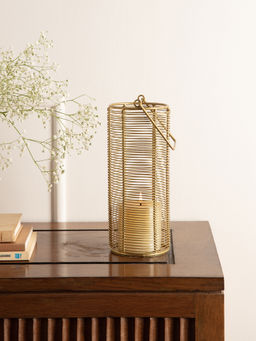 Twig & Twine - Auric Gold Wired Candle Holder