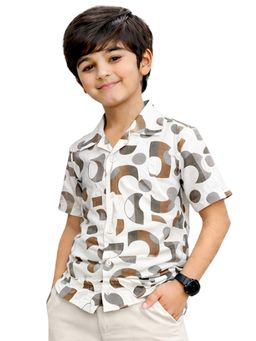 Kuchipoo - Boys Printed Collar Shirt