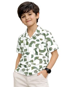 Kuchipoo - Boys Printed Collar Shirt