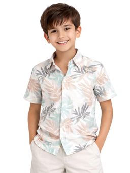 Kuchipoo - Boys Printed Collar Shirt