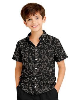 Kuchipoo - Boys Printed Collar Shirt