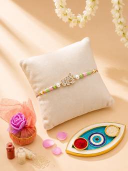 ADIVA - Bhai Script Thread Rakhi Gift Set