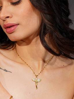 AANURA - Fairy Wing Pendant Necklace