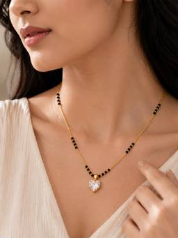 Mystic - Heart Pendant Mangalsutra